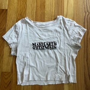 Make Earth Great Again crop top